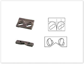 Rail clip used on Crane rail 